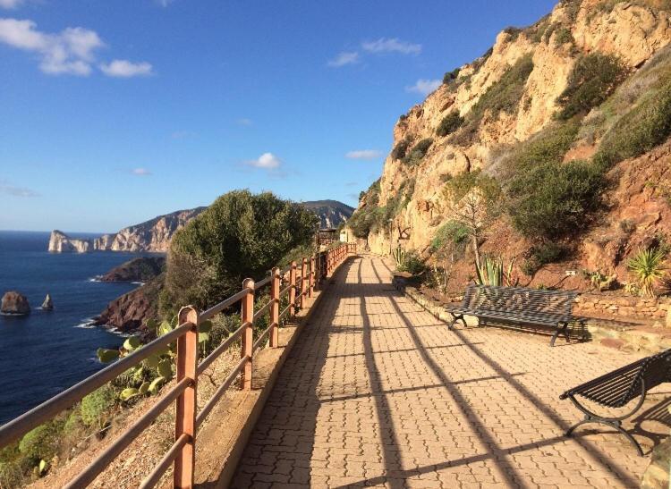 Appartamento "Magnifica Vista Sul Mare" Nebida Ngoại thất bức ảnh
